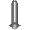 Przedłużenie komina izolowane okrągłe 1mb gr.0,8mm