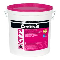 Tynk silikatowy Ceresit CT 72, struktura "kamyczkowa", granulacja 2.5mm, 25kg
