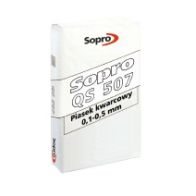 SOPRO QS 507 piasek kwarcowy (0,1 - 0,5 mm), 25 kg