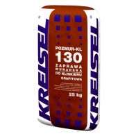 Kreisel zaprawa murarska do klinkieru POZMUR-KL 130, kolor grafit, 25 kg