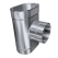 Trójnik żaroodporny owalny MKSZ Invest MK ŻARY 120x220mm gr.0,8mm strona szersza