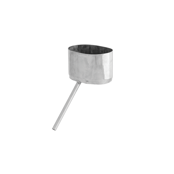 Odskraplacz żaroodporny owalny SPIROFLEX 130x240mm gr.0,8mm